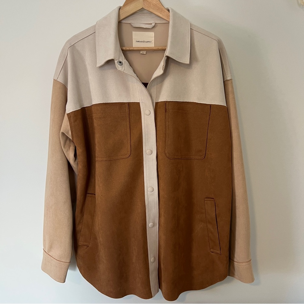 Thread & Supply Western Inspired Button-Up Jacket - image 1